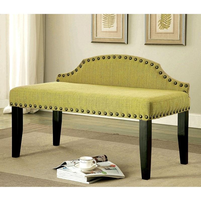 Large Picture of Furniture of America Hasselt CM-BN6880GR-S Bench
