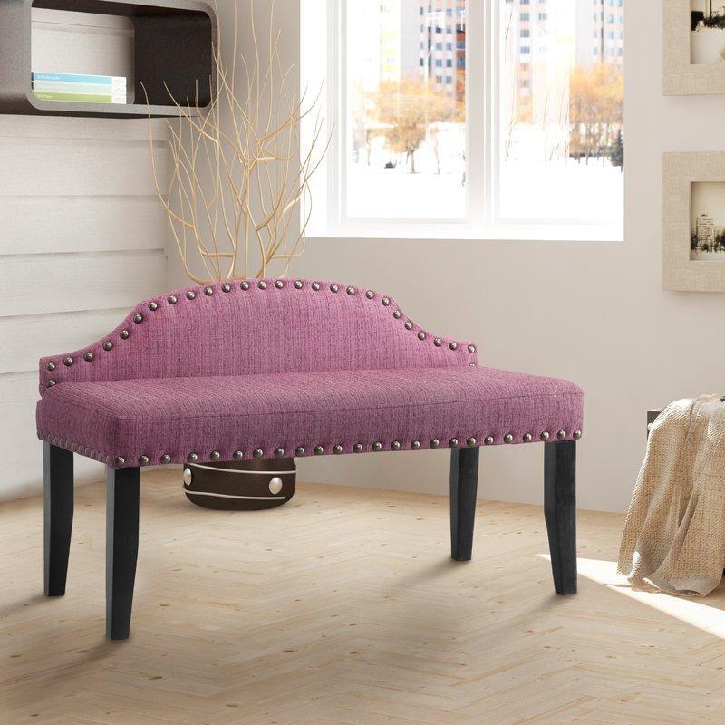 Large Picture of Furniture of America Hasselt CM-BN6880PR-S Bench