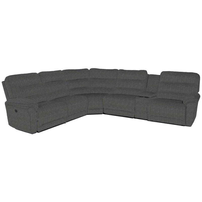 Shelby Reclining Fabric 6 pc Sectional (M600RW 21783C) image 1