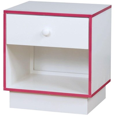 Furniture of America Bobbi CM7852PK-N 1-Drawer Nightstand