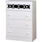 Furniture of America Cammi CM7853BL-C 4-Drawer Chest
