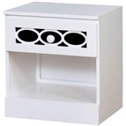 Furniture of America Cammi CM7853BL-N 1-Drawer Nightstand