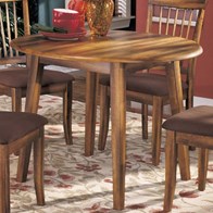 Ashley Berringer D199-15 Round Dining Room Drop Leaf Table (Dining Tables - Round)