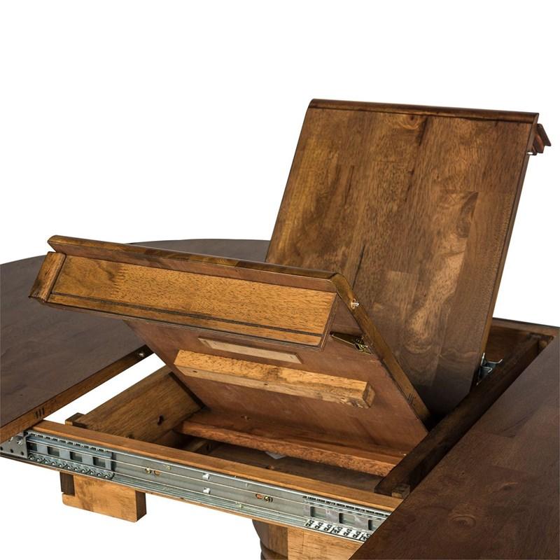 Large Picture of Liberty Furniture Industries Inc. Carolina Crossing 186-CD-PDS Oval Pedestal Table