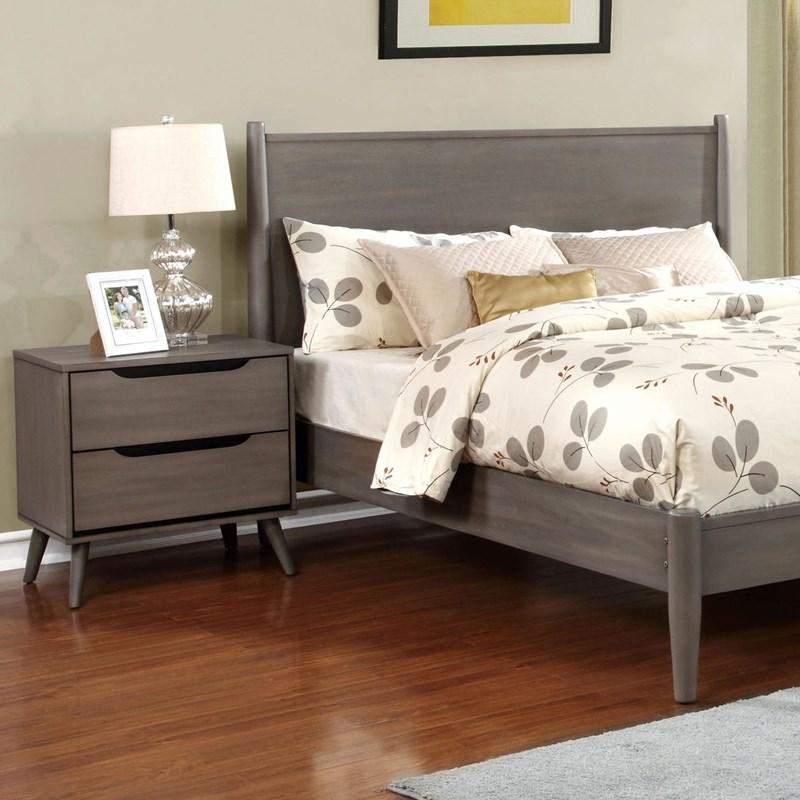 Large Picture of Furniture of America Lennart CM7386GY-N Night Stand