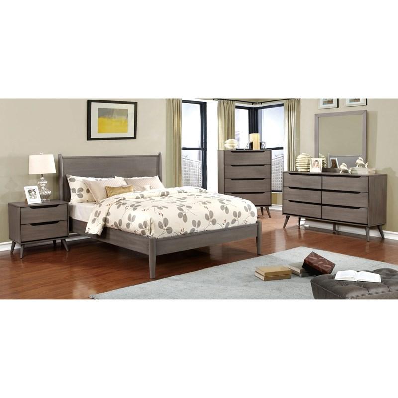 Large Picture of Furniture of America Lennart CM7386GY-N Night Stand