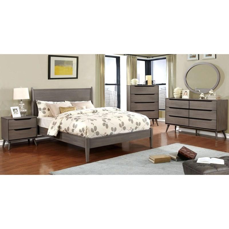 Large Picture of Furniture of America Lennart CM7386GY-N Night Stand