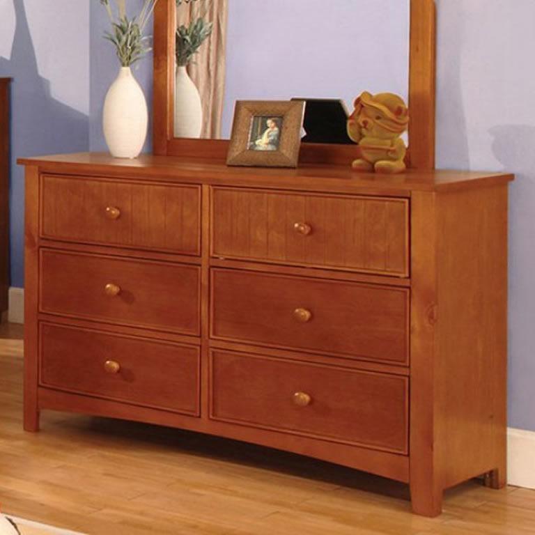 Large Picture of Furniture of America Omnus CM7905OAK-D Dresser