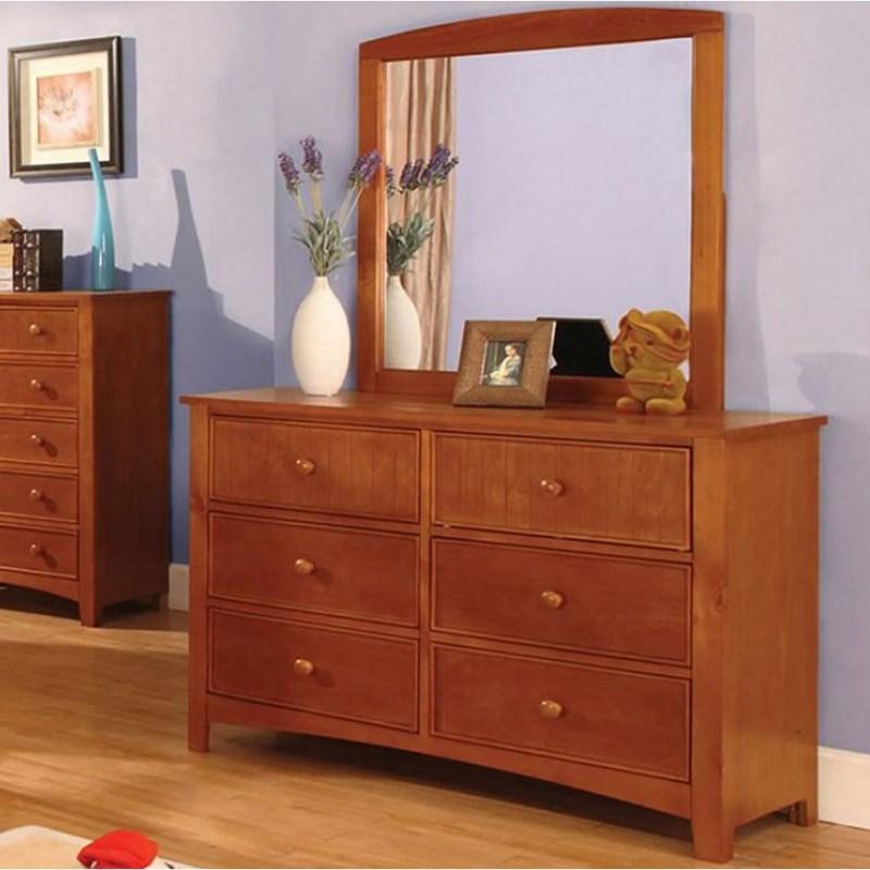 Large Picture of Furniture of America Omnus CM7905OAK-D Dresser