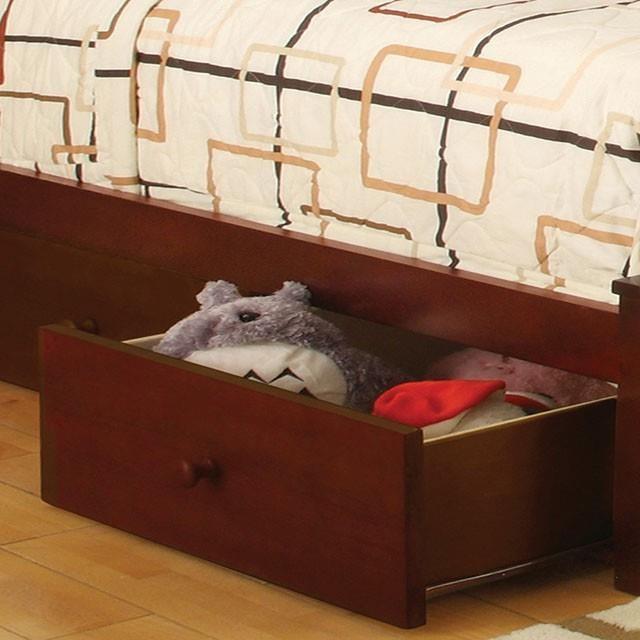 Large Picture of Furniture of America Carus CM7904CH-T-BED Twin Bed