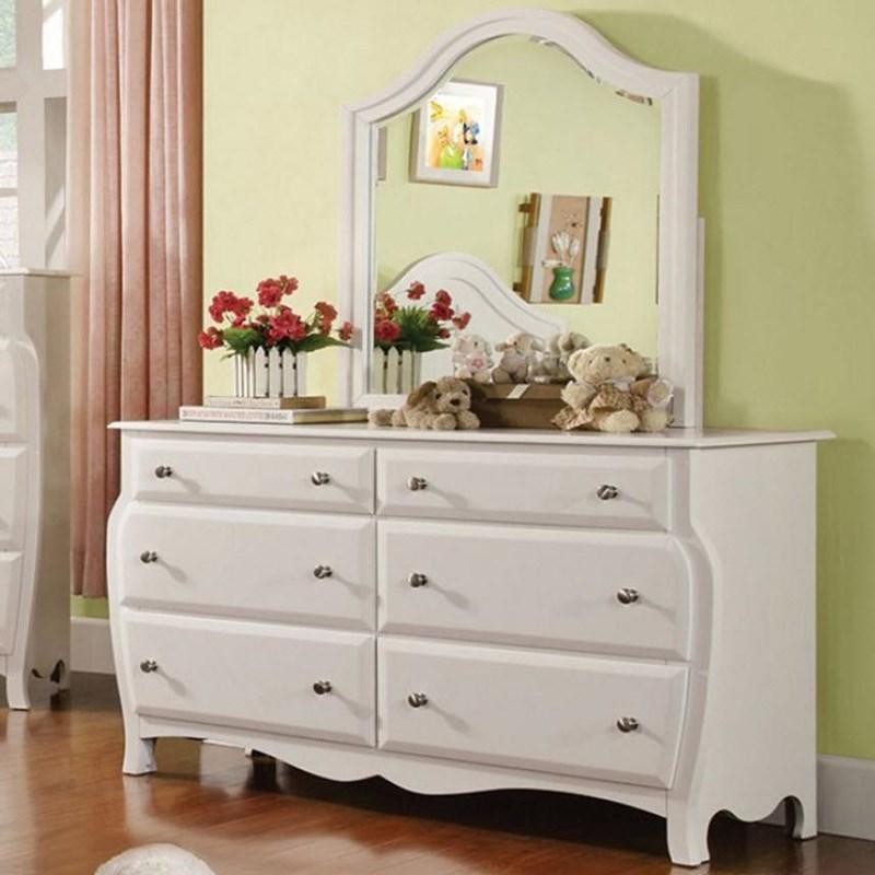 Large Picture of Furniture of America Roxana CM7940D 6-Drawer Dresser