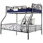 Furniture of America Olga I CM-BK913TF-BED Twin over Full Bunk Bed