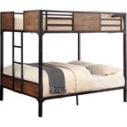 Furniture of America Clapton CM-BK029FF Full/Full Bunk Bed