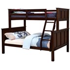 Furniture of America Gracie CM-BK930TF-BED Twin over Full Bunk Bed