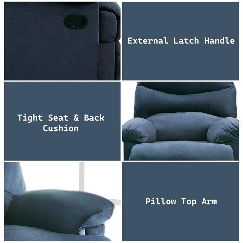 Large Picture of Acme Furniture Arcadia 00700 Motion Recliner
