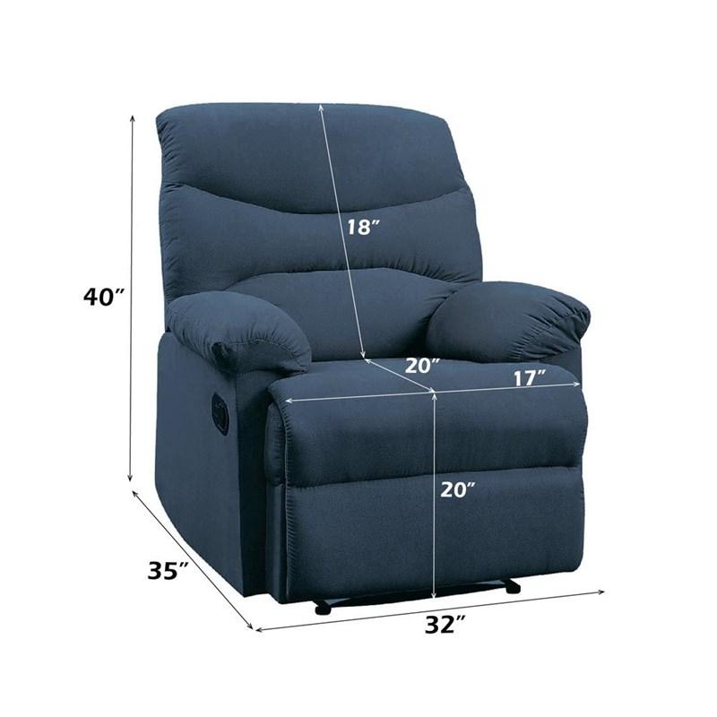 Large Picture of Acme Furniture Arcadia 00700 Motion Recliner