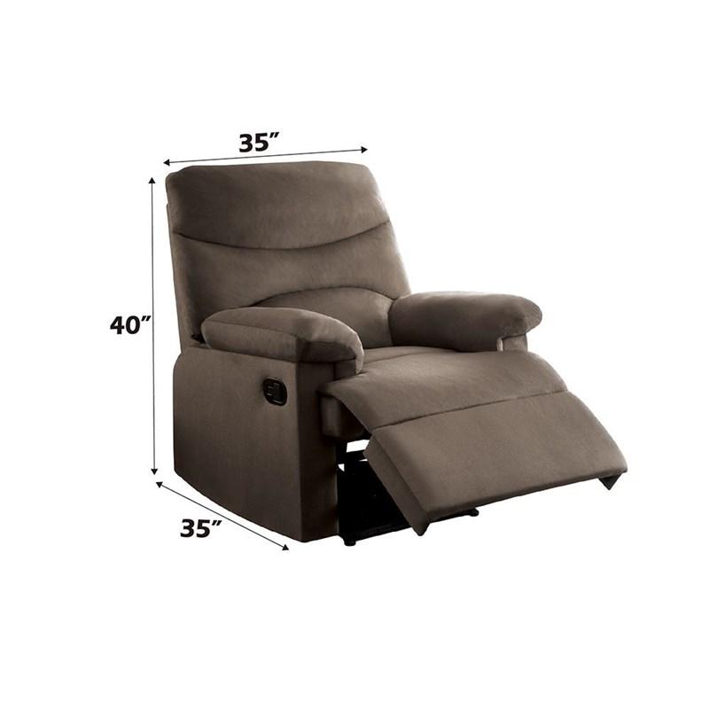 Large Picture of Acme Furniture Arcadia 00703 Motion Recliner