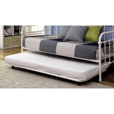Furniture of America Claremont CM1925WH-TR Trundle