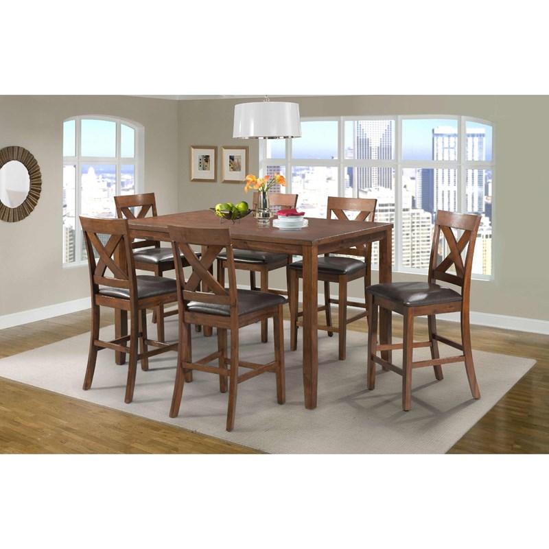 Large Picture of Elements International Alex DAX100CSC Counter Height Side Chair