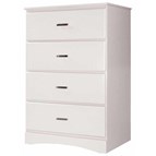 Furniture of America Prismo CM7941WH-C 4-Drawer Kids Chest (White)