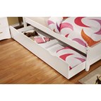 Furniture of America Prismo CM7941WH-TR Trundle Bed (White)