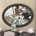 Furniture of America Arcadia CM3150MO Oval Mirror