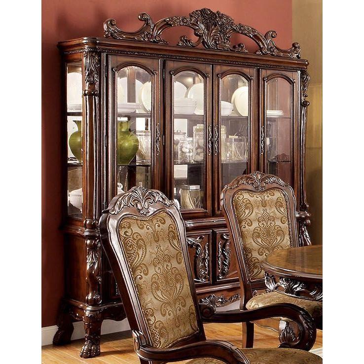 Large Picture of Furniture of America Medieve CM3557CH-HB-SET