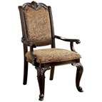 Furniture of America Bellagio CM3319F-AC-2PK Arm Chair