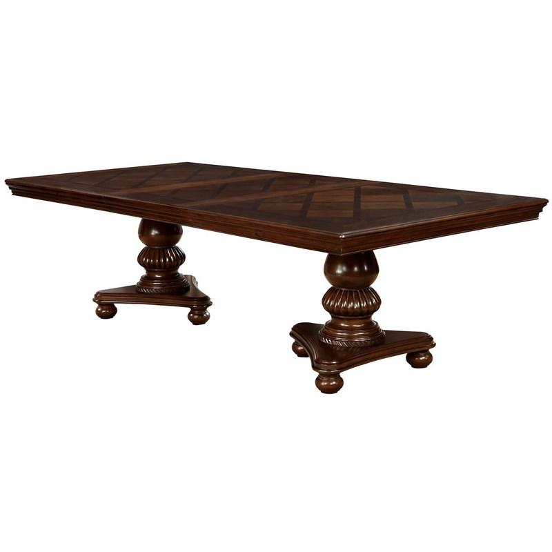 Large Picture of Furniture of America Alpena CM3350T-TABLE Dining Table