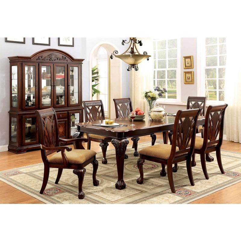 Large Picture of Furniture of America Petersburg I CM3185SC-2PK Dining Side Chair