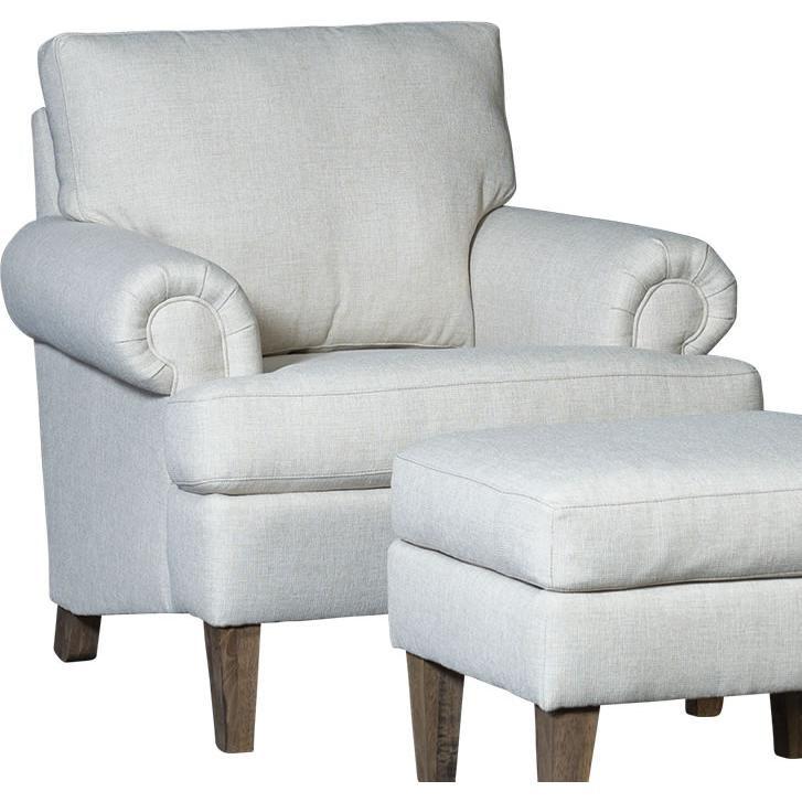 Mayo Furniture 5070F40 Chair - Namaste Flax