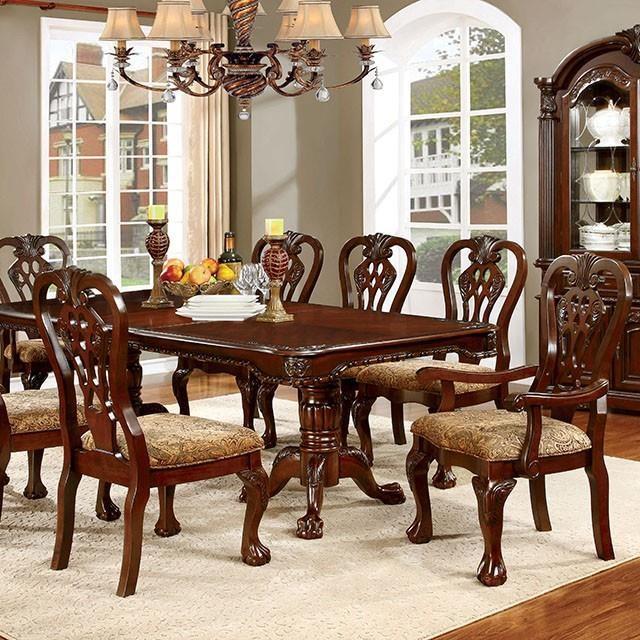 Large Picture of Furniture of America Elana CM3212T-TABLE Dining Table
