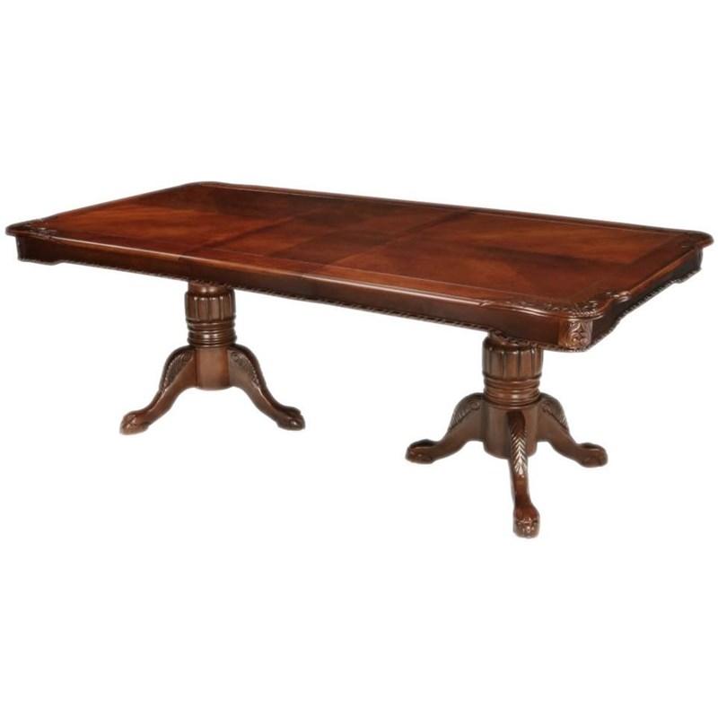 Large Picture of Furniture of America Georgetown CM3222T-TABLE Formal Dining Table