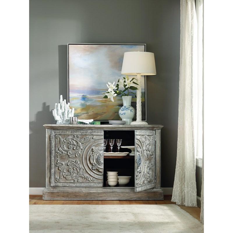 Large Picture of Hooker Furniture 5701-85002 Melange Two Door Accent Console