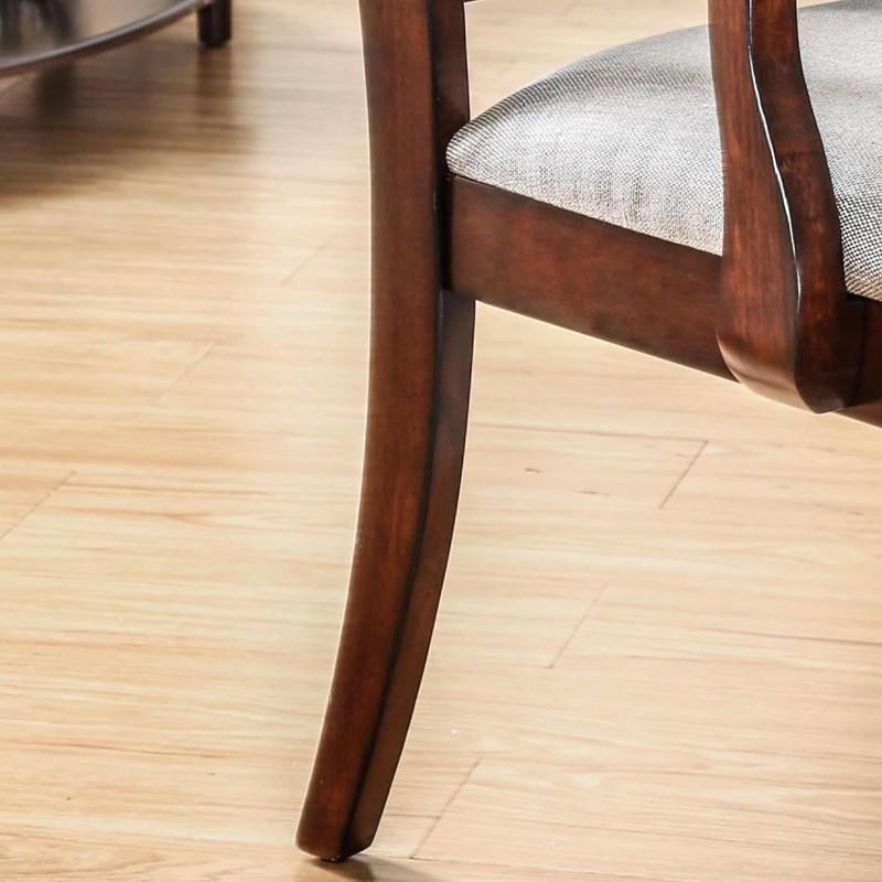 Large Picture of Furniture of America Stevensville CM3875AC-2PK Dining Armchair