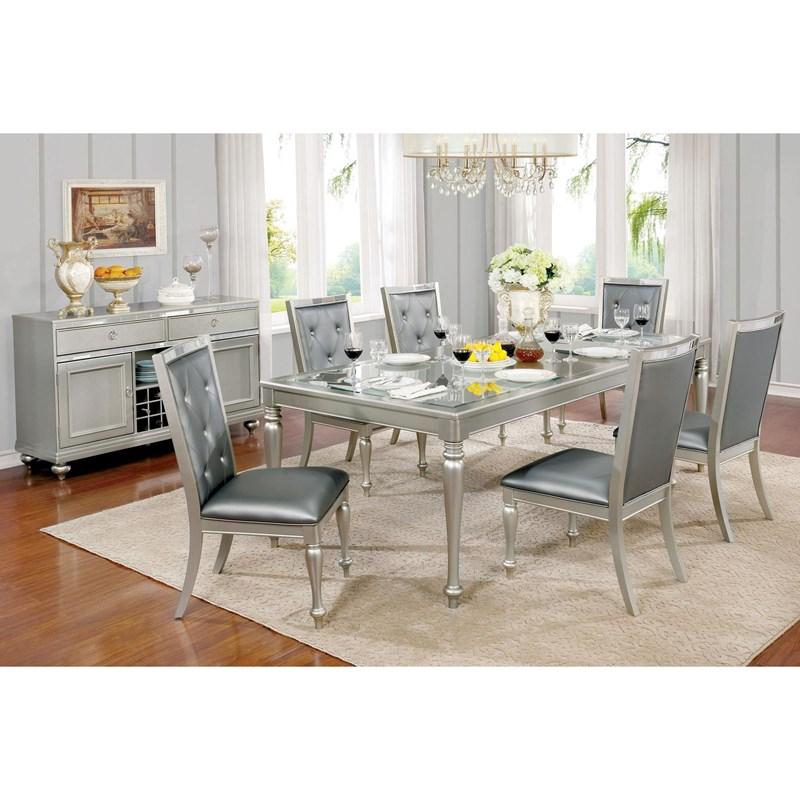 Large Picture of Furniture of America Sarina CM3229T Dining Table