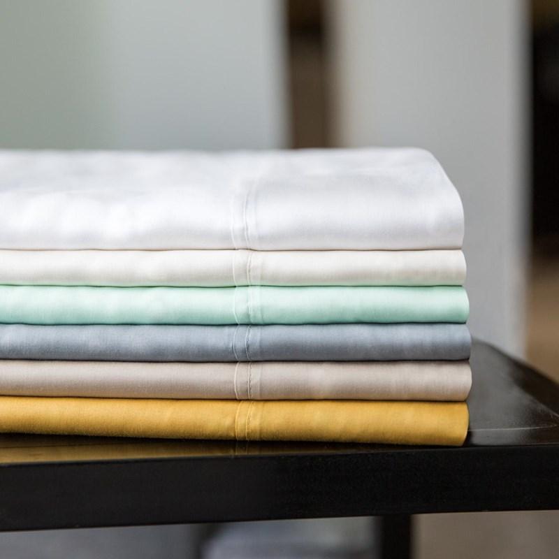 Large Picture of Malouf TENCEL Sheet Set - Opal (Split Queen)