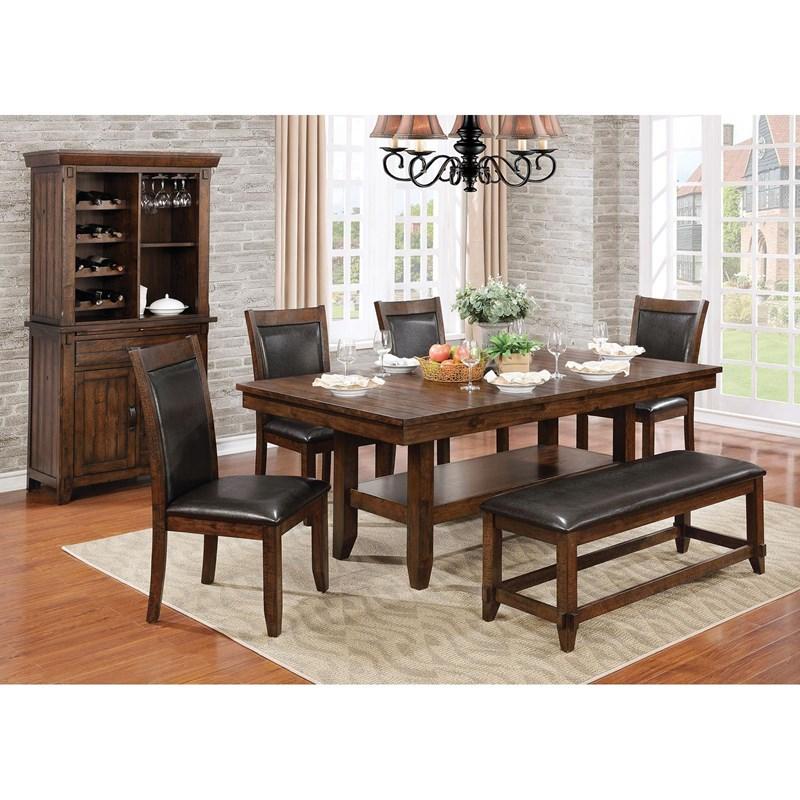 Large Picture of Furniture of America Meagan CM3152T Dining Table