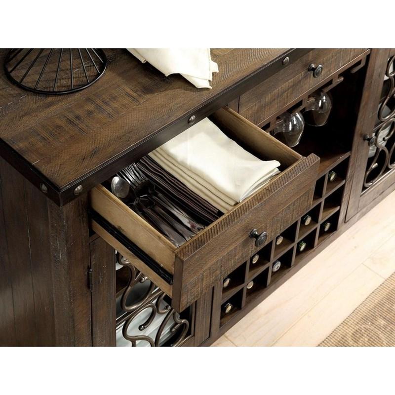 Large Picture of Furniture of America Paulina CM3465SV Server