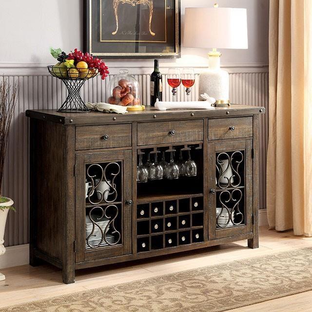 Large Picture of Furniture of America Paulina CM3465T Dining Table