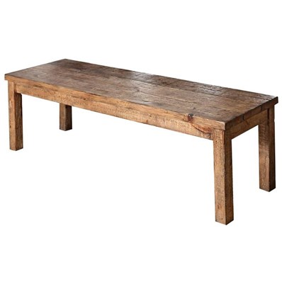 Furniture of America Gianna CM3829BN-W Wooden Bench