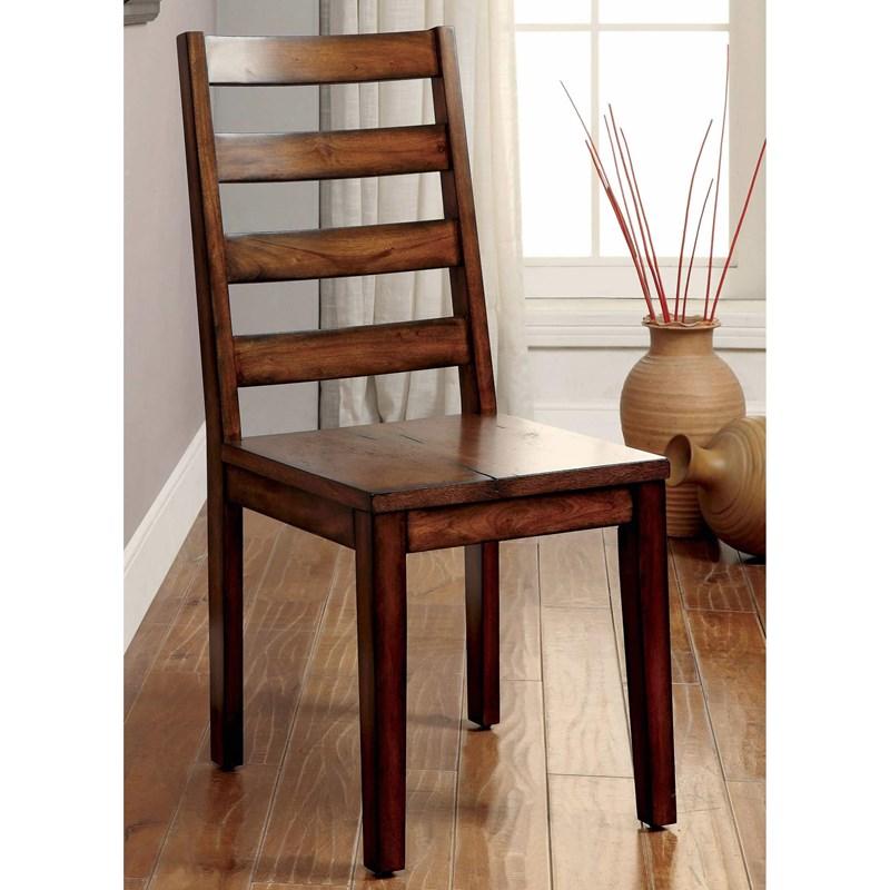 Large Picture of Furniture of America Maddison CM3606SC-2PK Side Chair