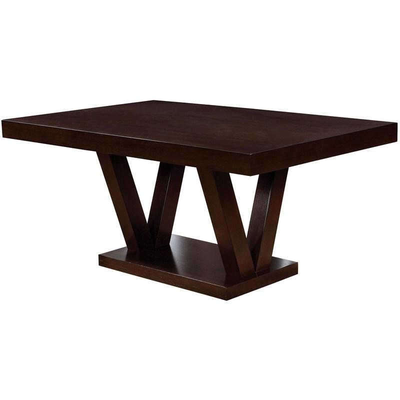 Large Picture of Furniture of America Belinda I CM3357T Dining Table