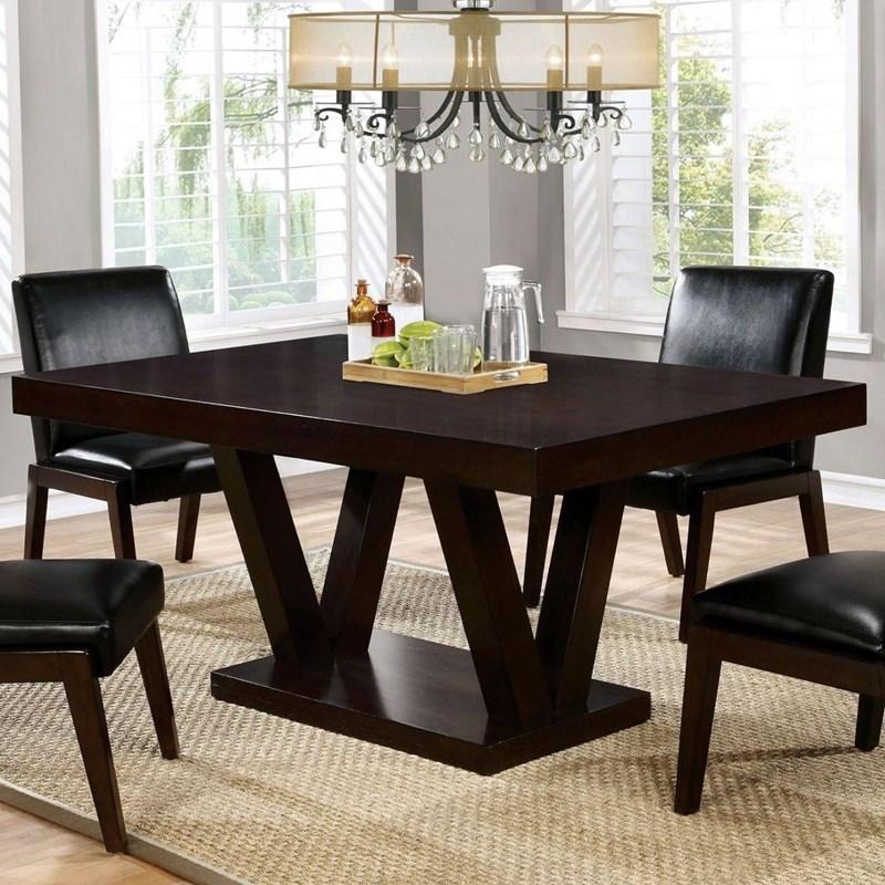 Large Picture of Furniture of America Belinda I CM3357T Dining Table