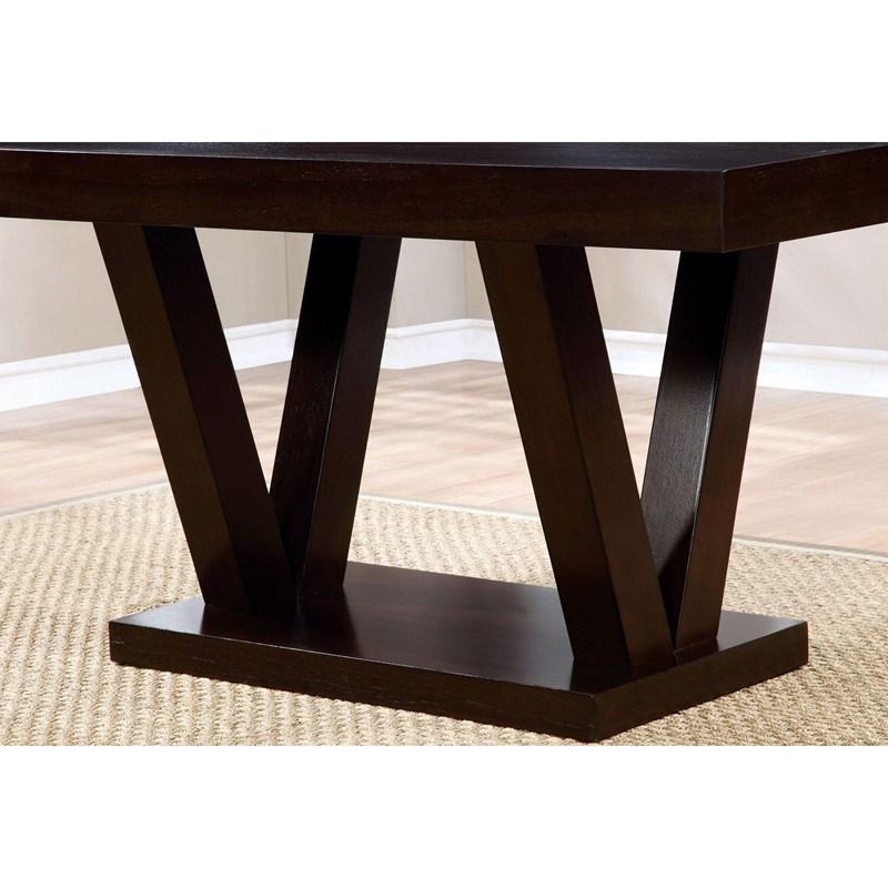 Large Picture of Furniture of America Belinda I CM3357T Dining Table