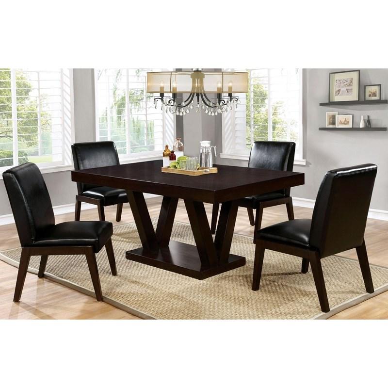 Large Picture of Furniture of America Belinda I CM3357T Dining Table