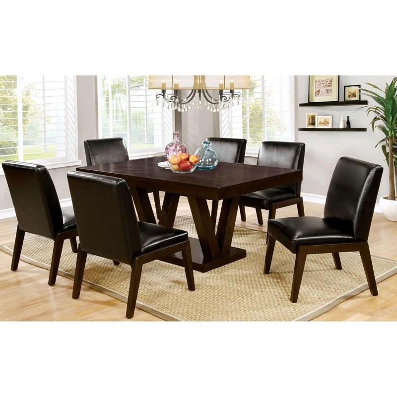Large Picture of Furniture of America Belinda I CM3357T Dining Table
