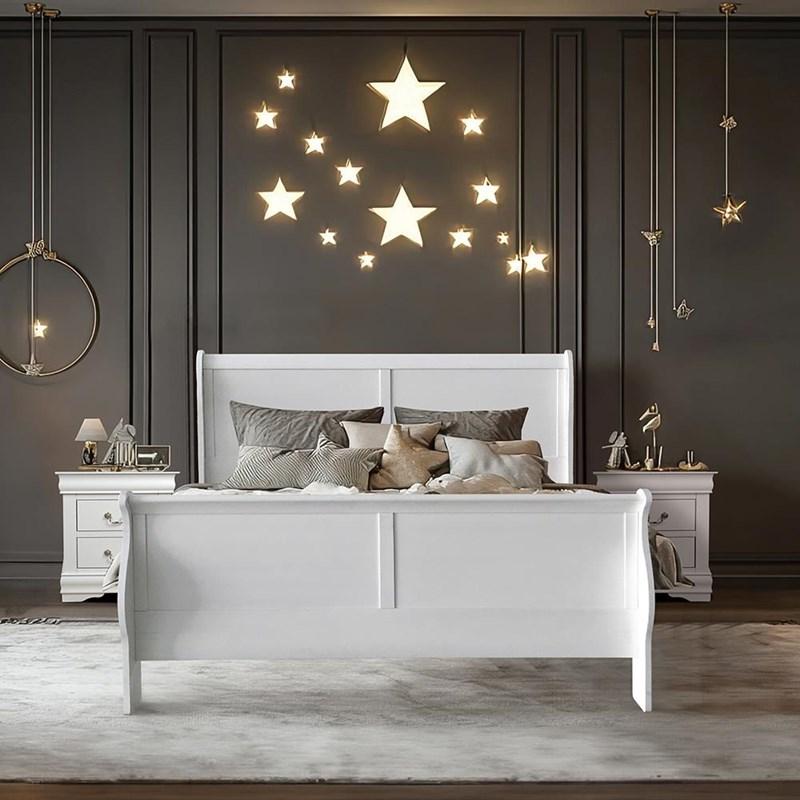 Large Picture of Acme Furniture Louis Philippe III 24497EK EK Bed