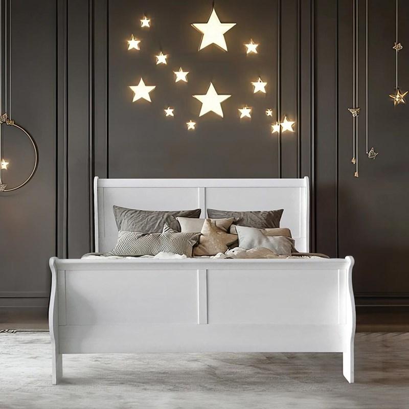 Large Picture of Acme Furniture Louis Philippe III 24497EK EK Bed