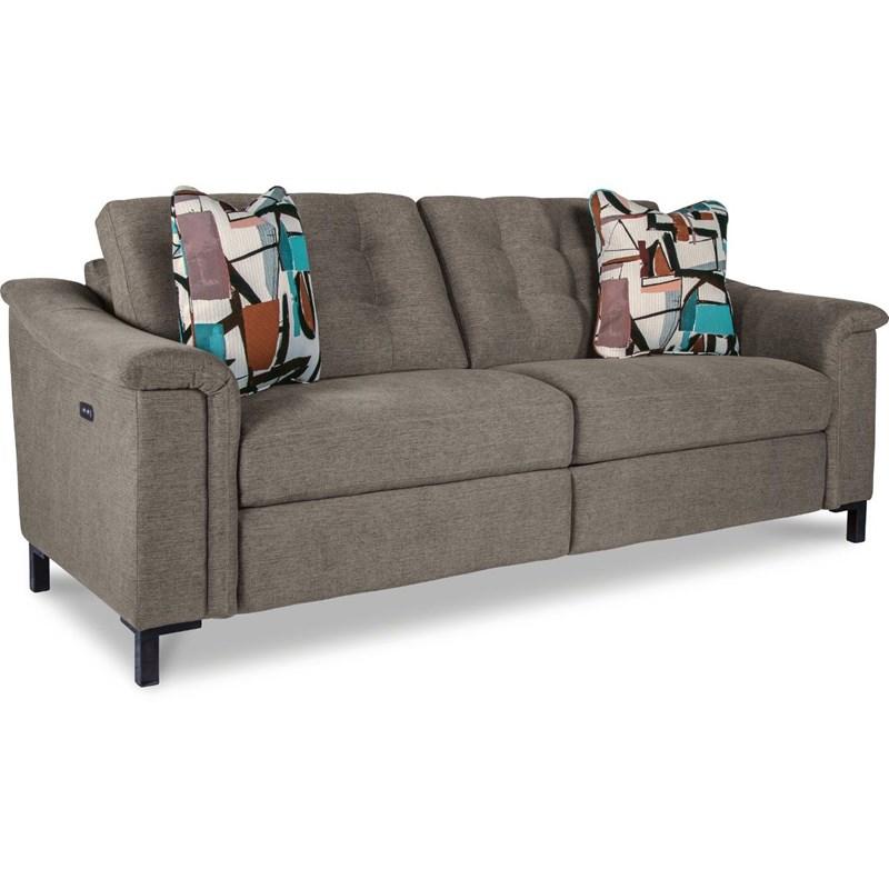 Large Picture of La-Z-Boy Luke duo™ Reclining 2 Seat Sofa - Sable